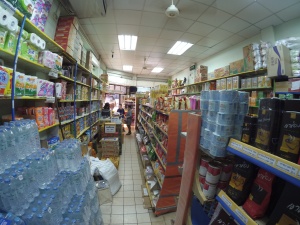 Salah 1 sudut dalam toko grosiran di kota Phuket